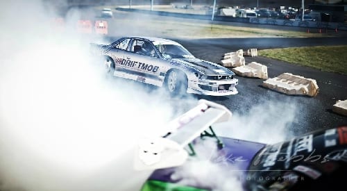 Drifting under lights at SMSP