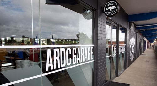The shutters are up and the ARDC Garage is open for business